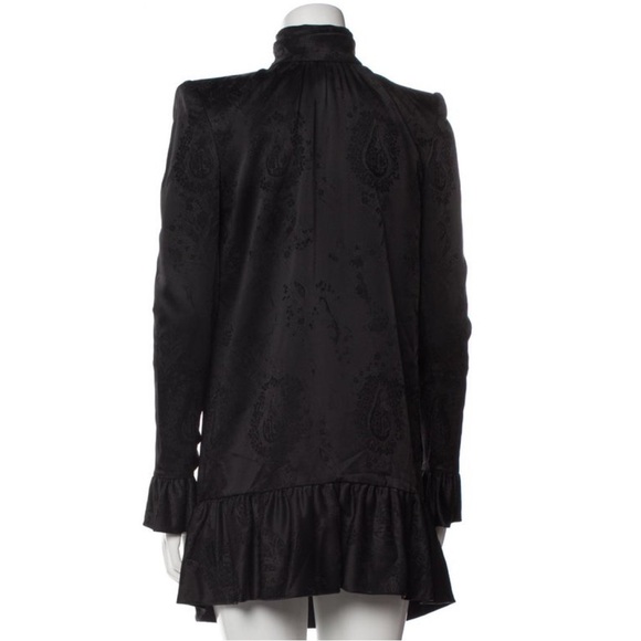 Saint Laurent Dresses & Skirts - Saint Laurent NWT Long Sleeve Short Black Dress | Size: XS US2, FR34